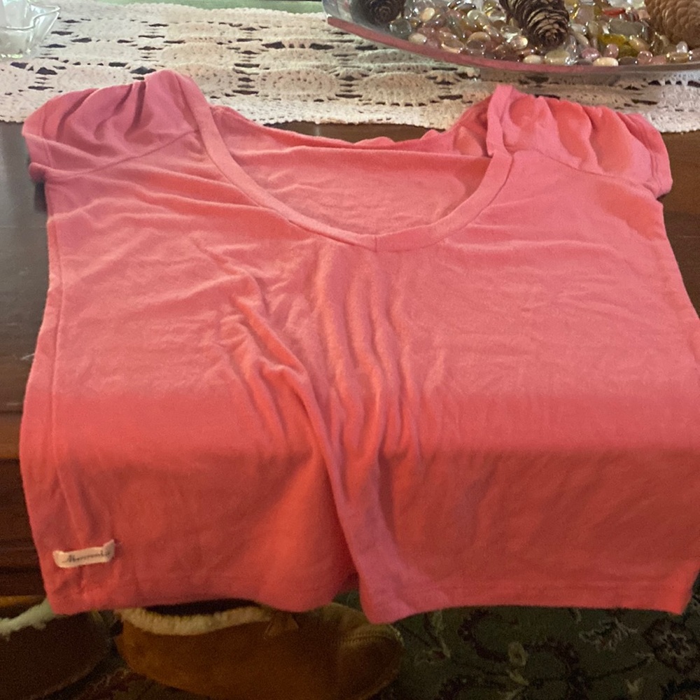 No name cap sleeve short sleeve T- shirt